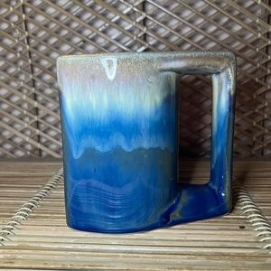 Vintage Drip Glaze Kokopelli Mug